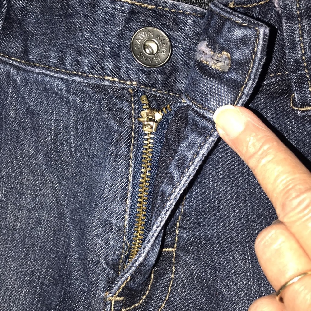 Women’s Calvin Klein Bejeweled Jeans - Picture 2 of 9